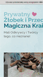 Mobile Screenshot of magicznakraina.edu.pl